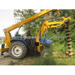 电力施工钻坑机大海机械专利产品