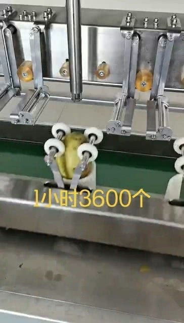 自动化削皮神器 智能制造赋能食品机械，微视助农开启产业新篇